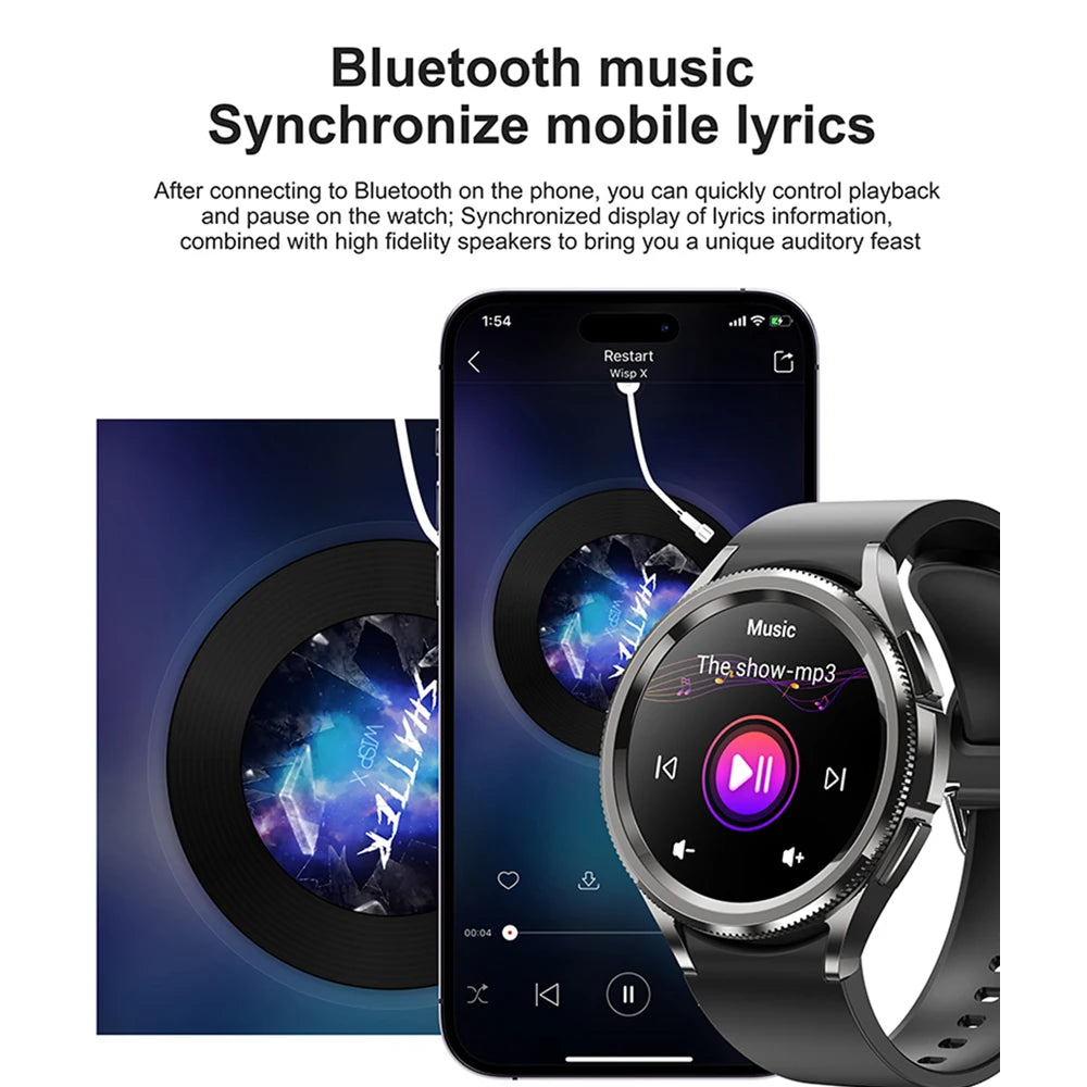 2025 New Smart Watch 6 Men's Smartwatch Android IOS