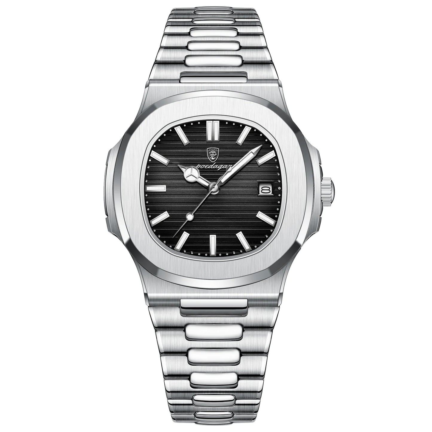 POEDAGAR Square Business Men Watch