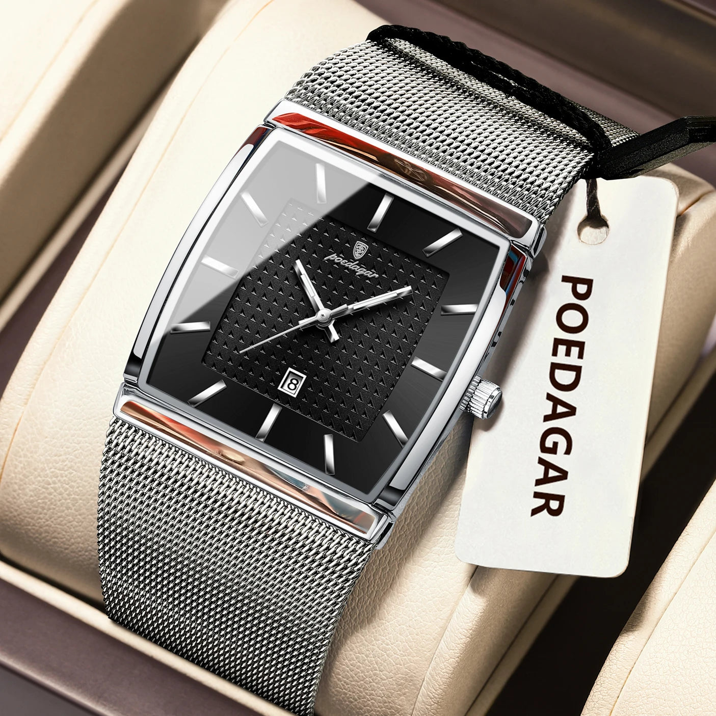 POEDAGAR Luxury Elegant Men's  Watche