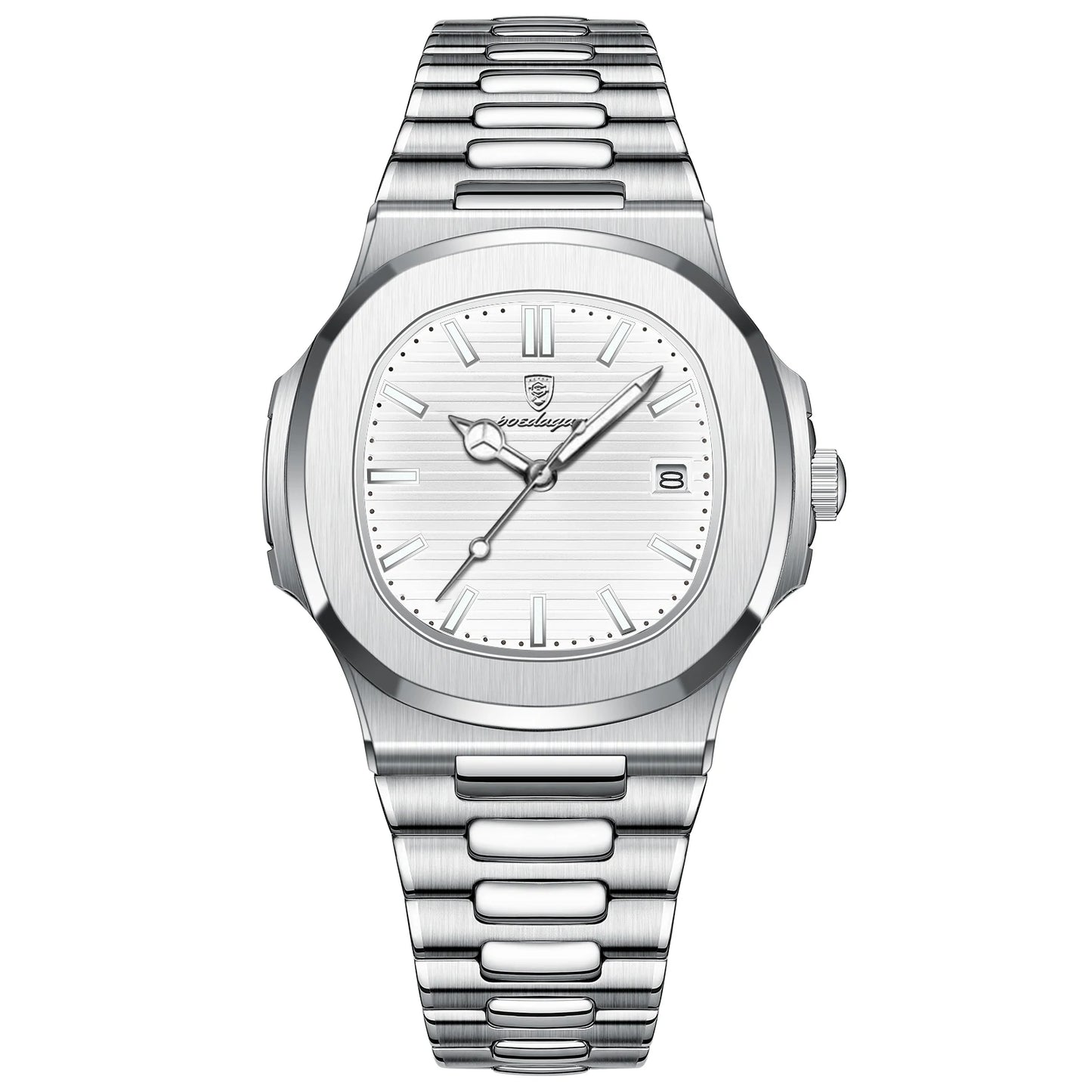 POEDAGAR Square Business Men Watch