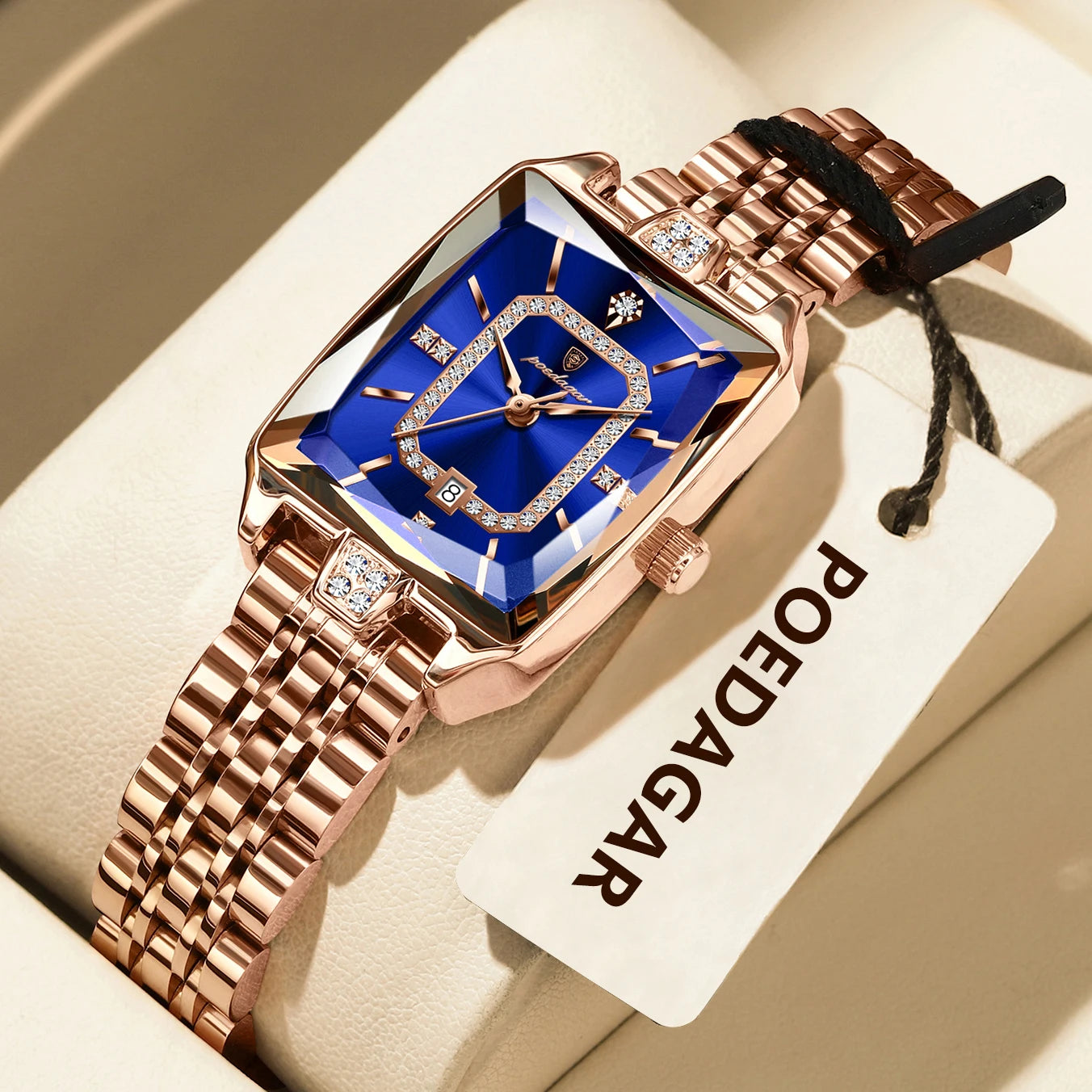 POEDAGAR Luxury Brand Ladies Wristwatch