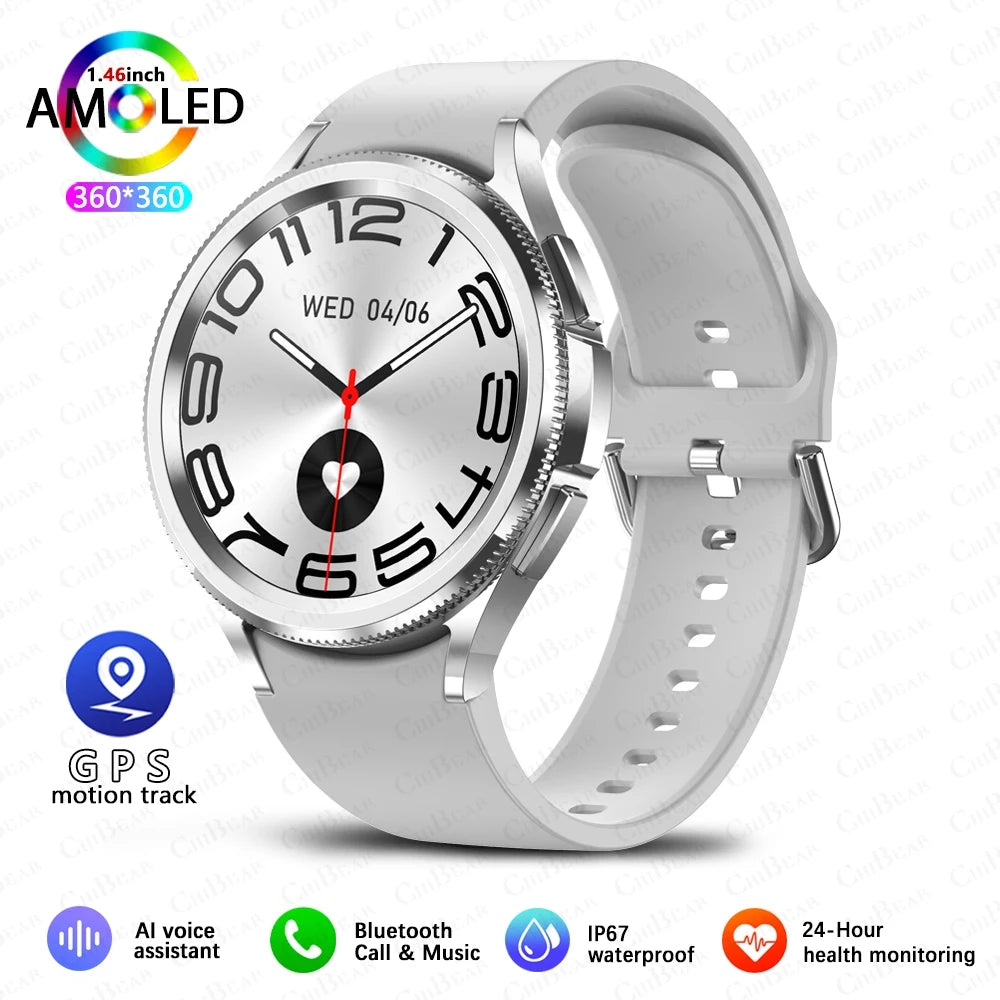 2025 New Smart Watch 6 Men's Smartwatch Android IOS