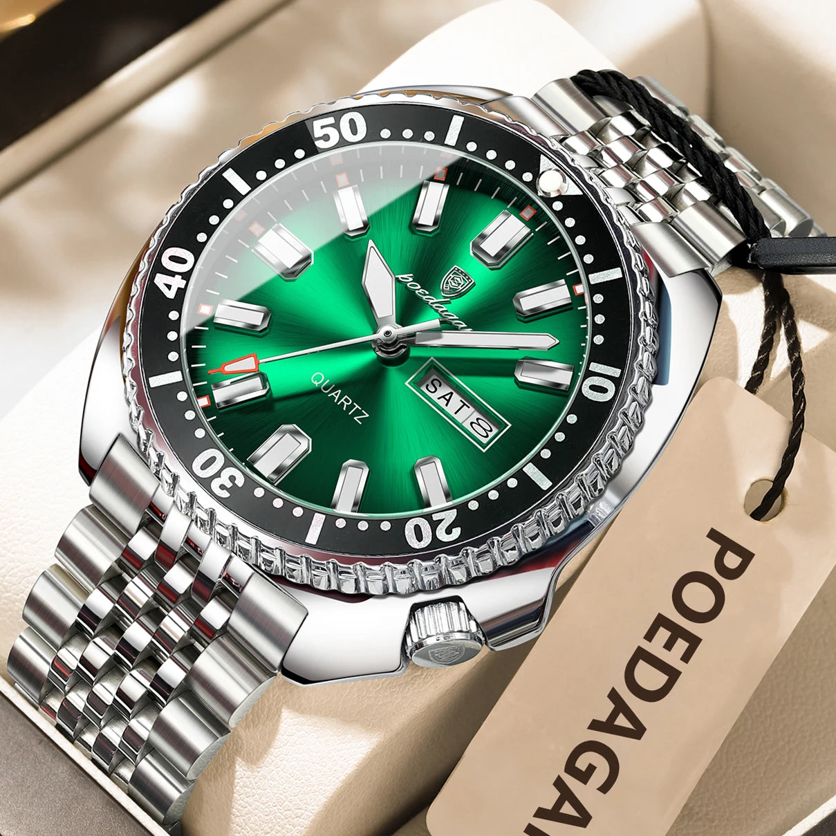 POEDAGAR Business Men Watch
