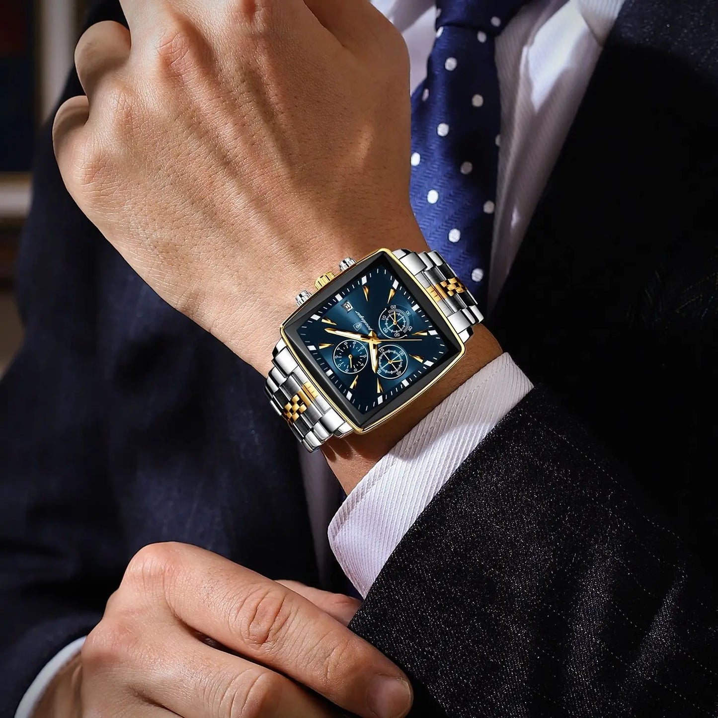 POEDAGAR Fashion Men Watch