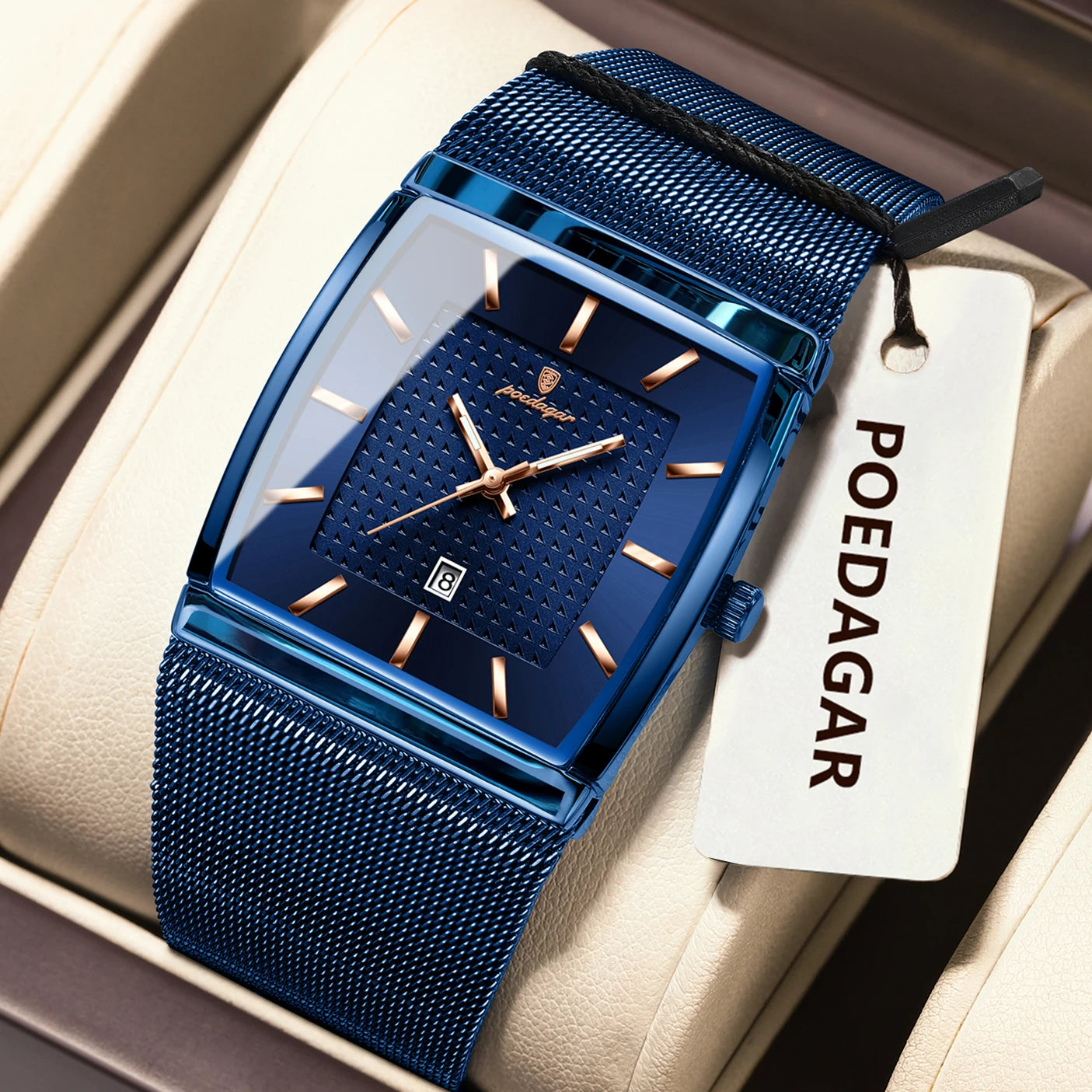 POEDAGAR Luxury Elegant Men's  Watche