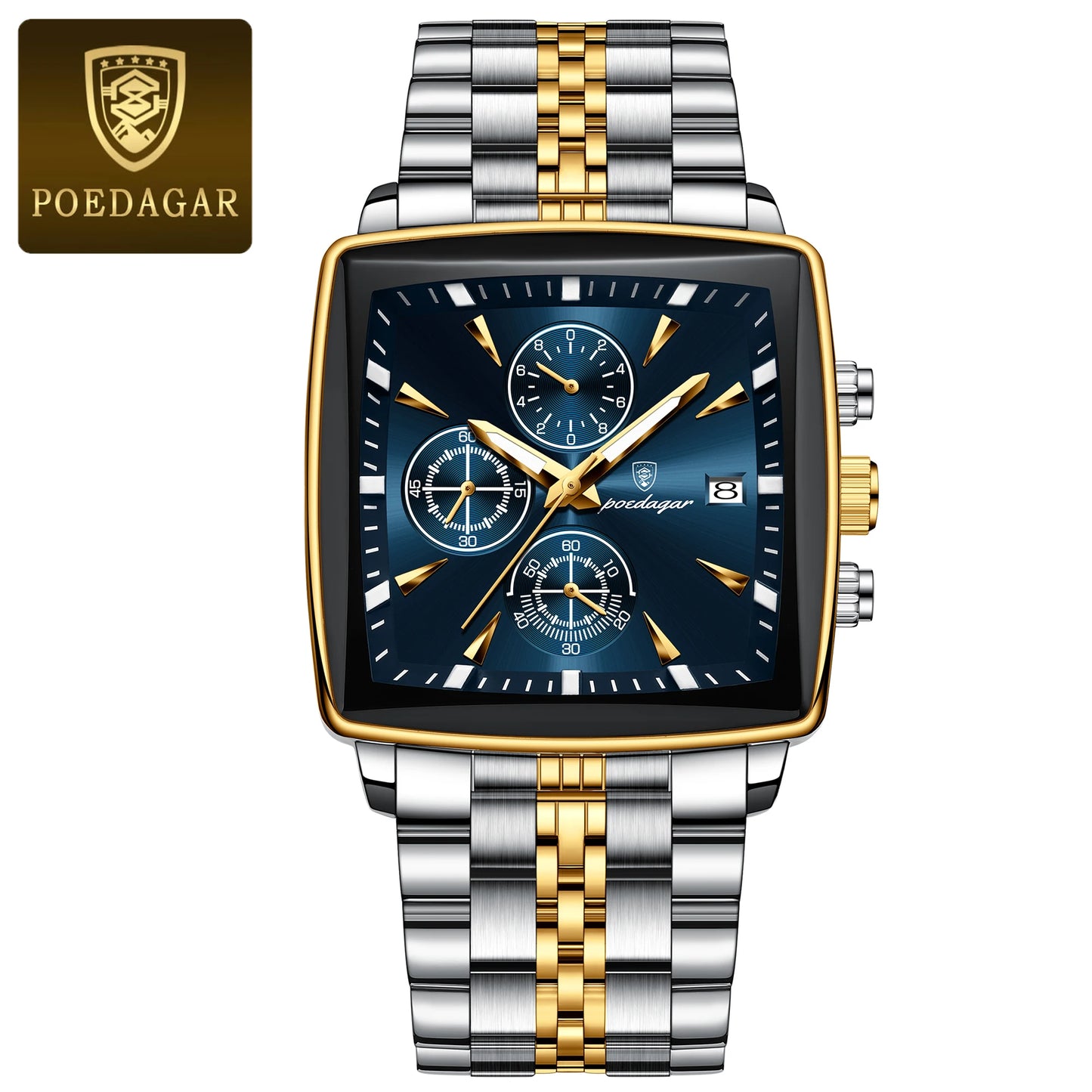 POEDAGAR Fashion Men Watch