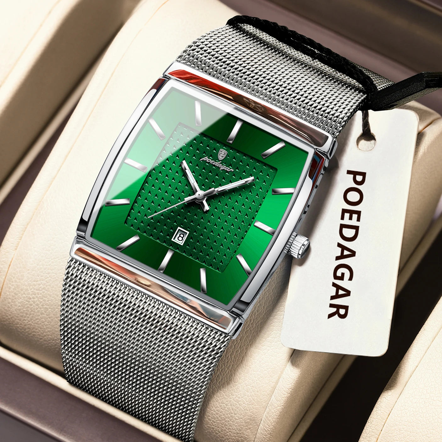 POEDAGAR Luxury Elegant Men's  Watche