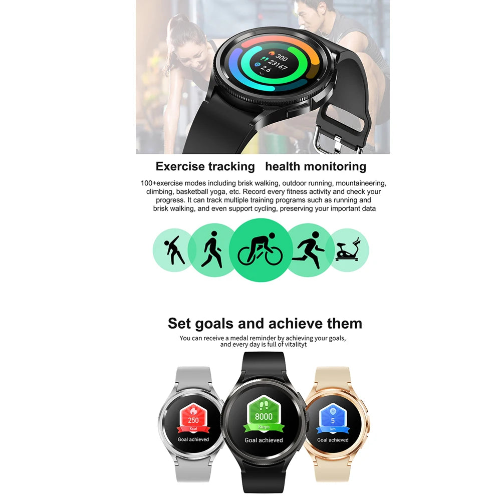 2025 New Smart Watch 6 Men's Smartwatch Android IOS