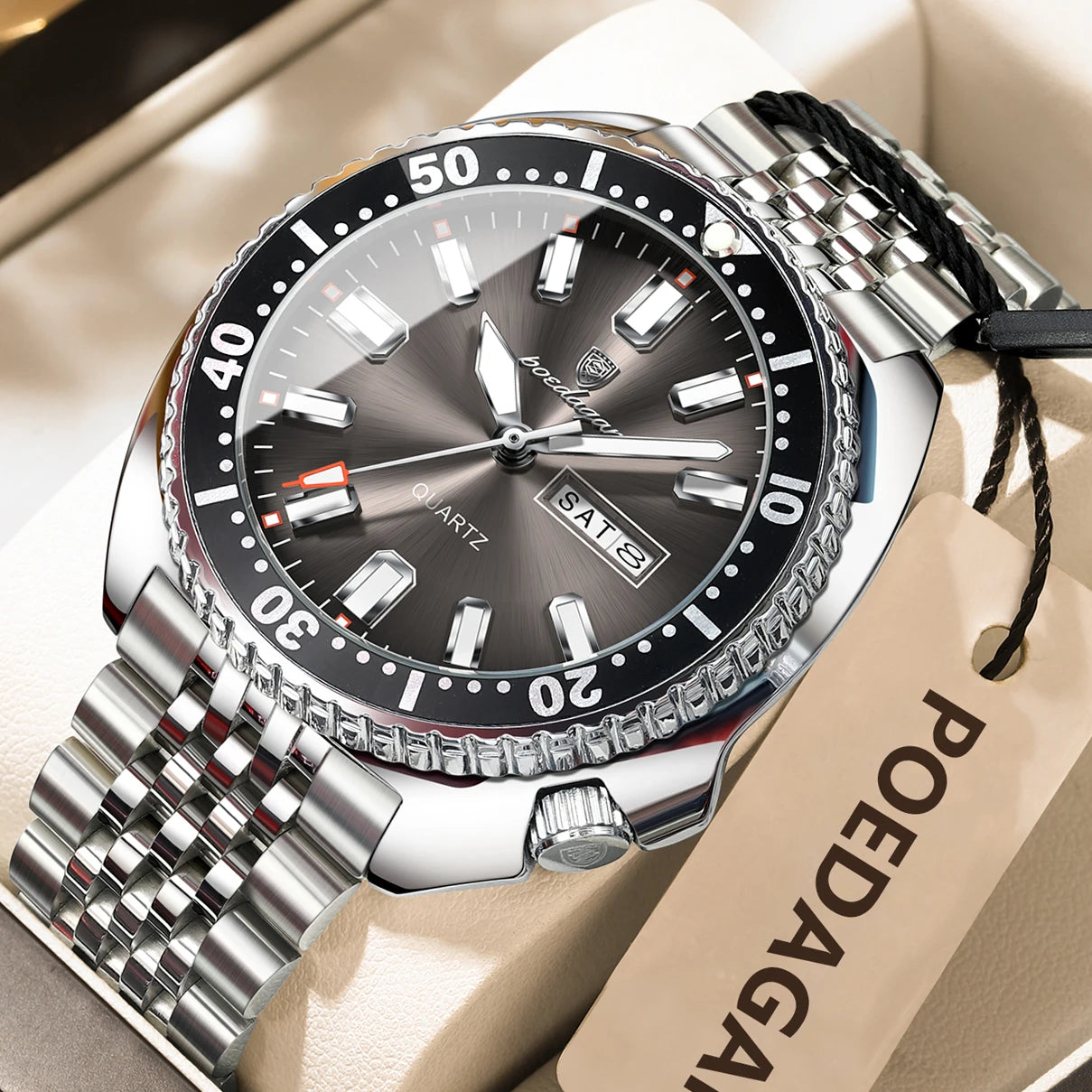 POEDAGAR Business Men Watch