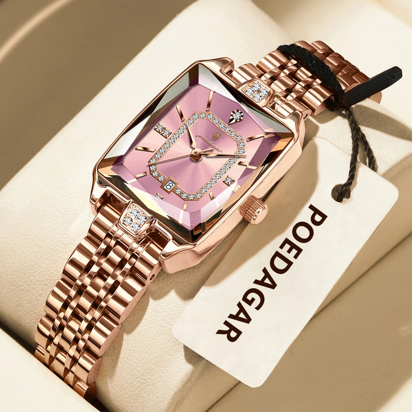POEDAGAR Luxury Brand Ladies Wristwatch
