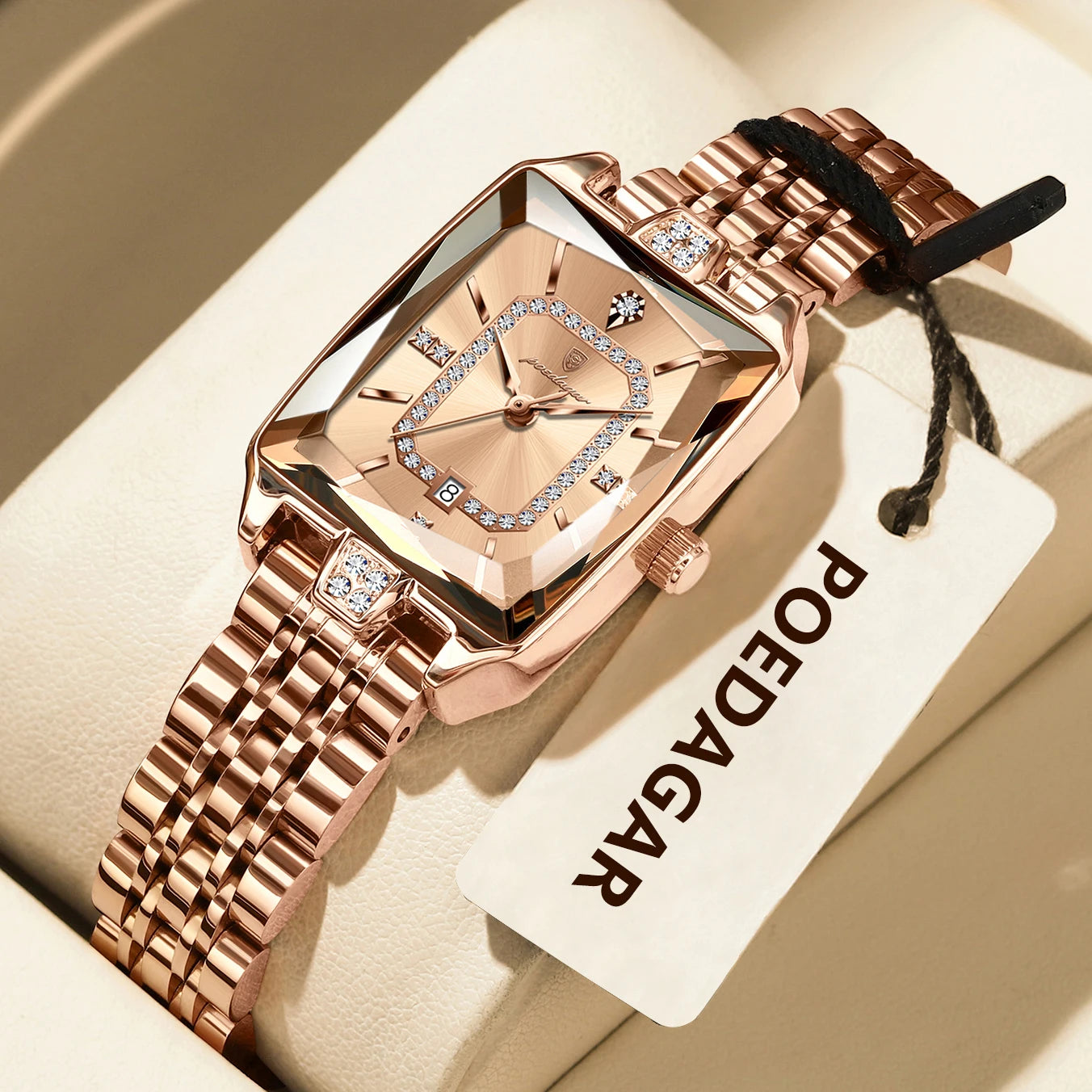 POEDAGAR Luxury Brand Ladies Wristwatch