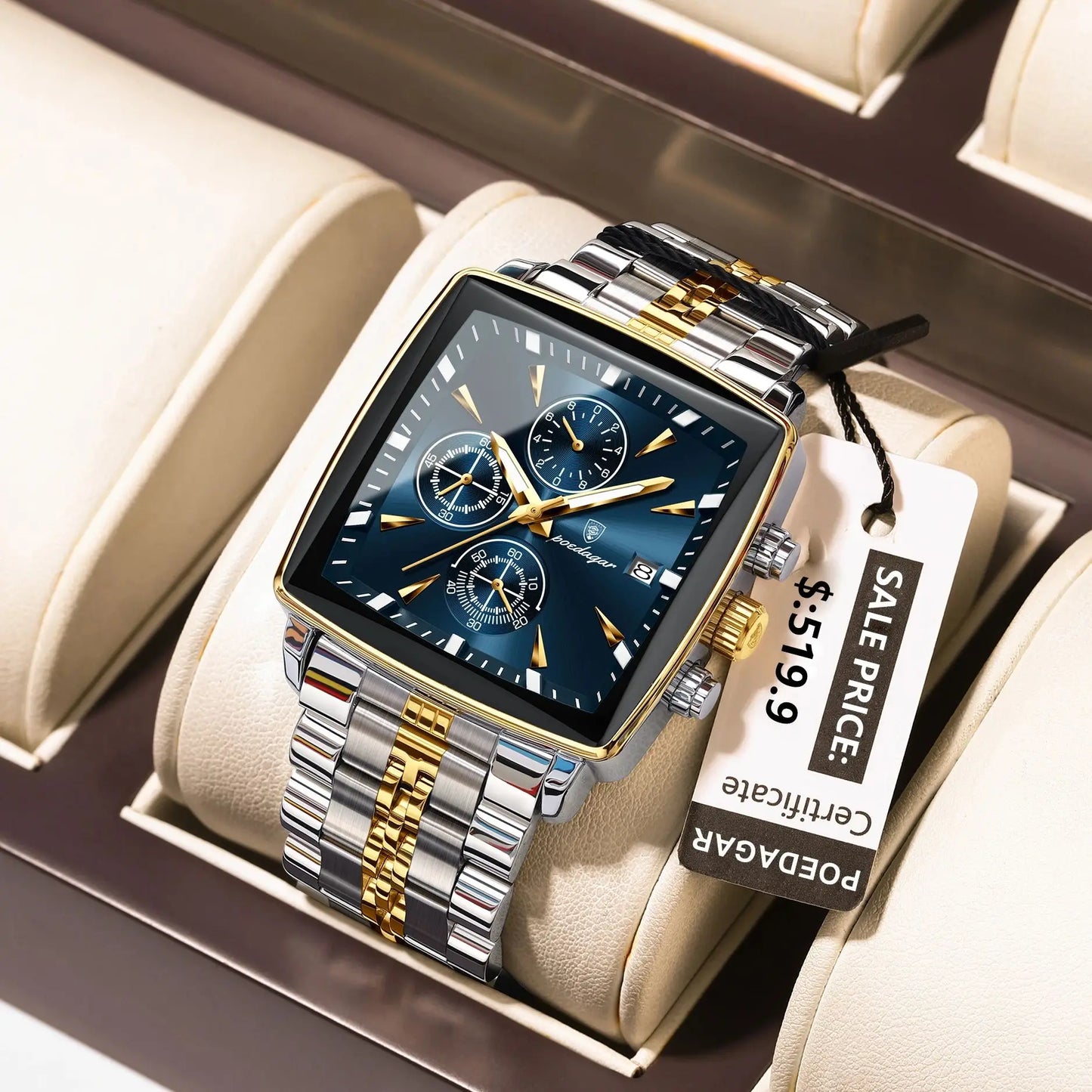 POEDAGAR Fashion Men Watch