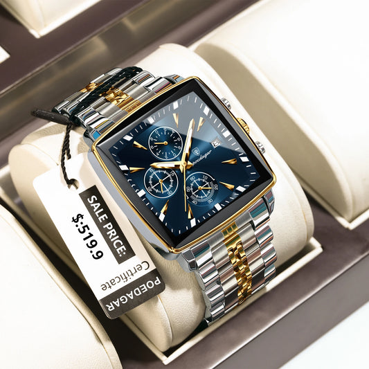 POEDAGAR Fashion Men Watch