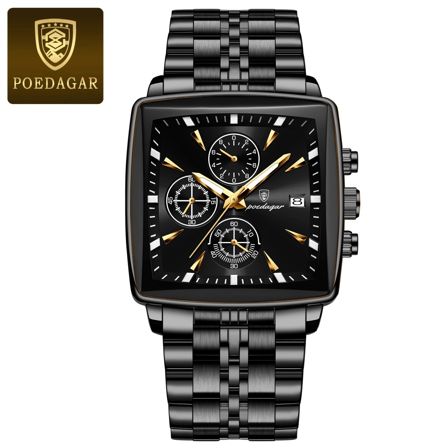 POEDAGAR Fashion Men Watch