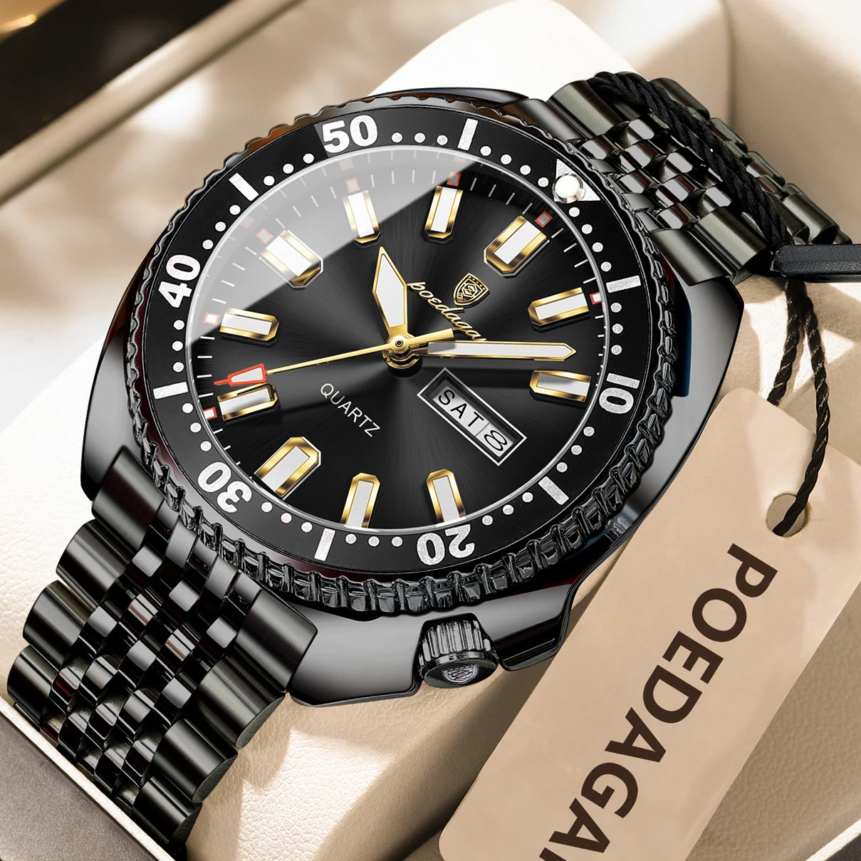 POEDAGAR Business Men Watch