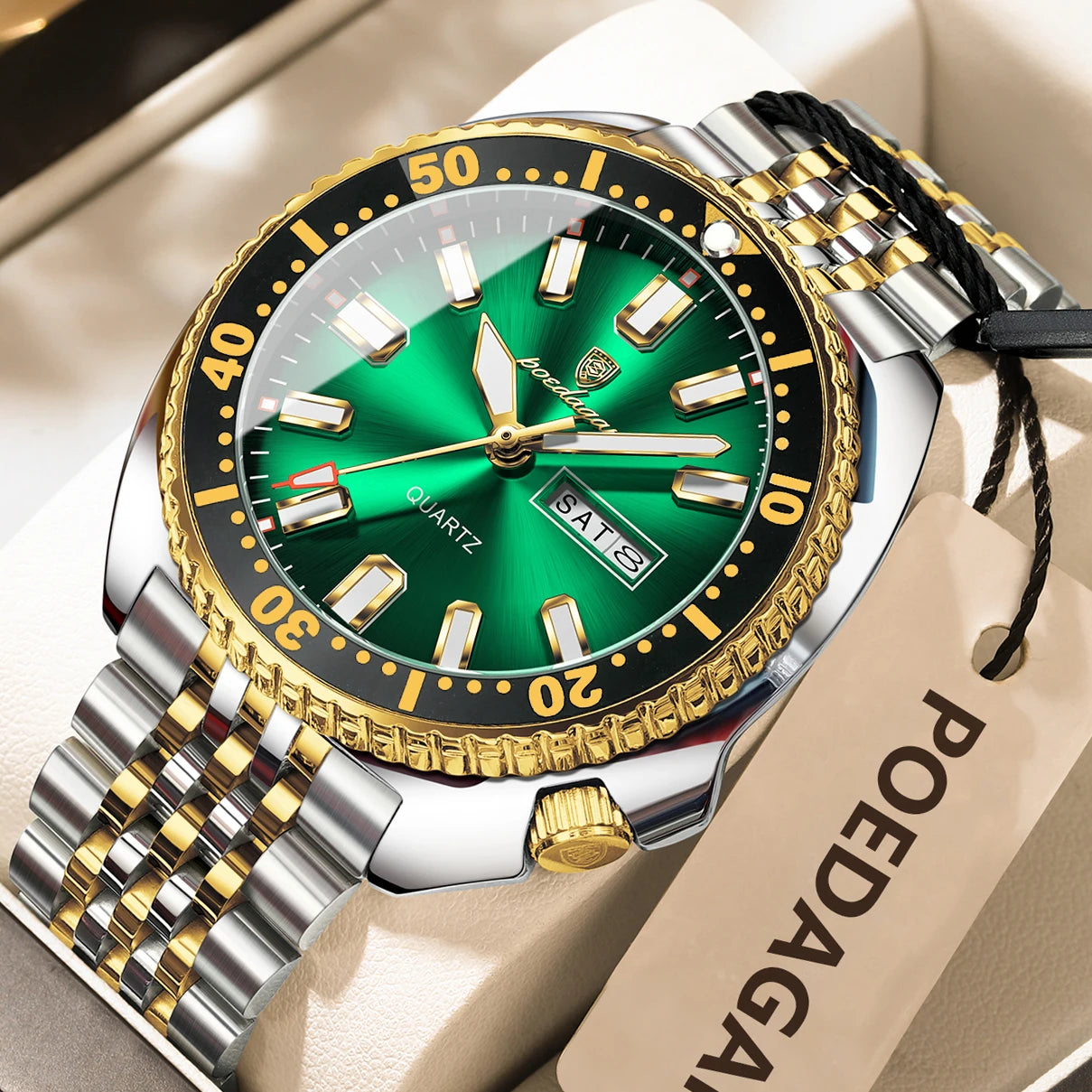 POEDAGAR Business Men Watch