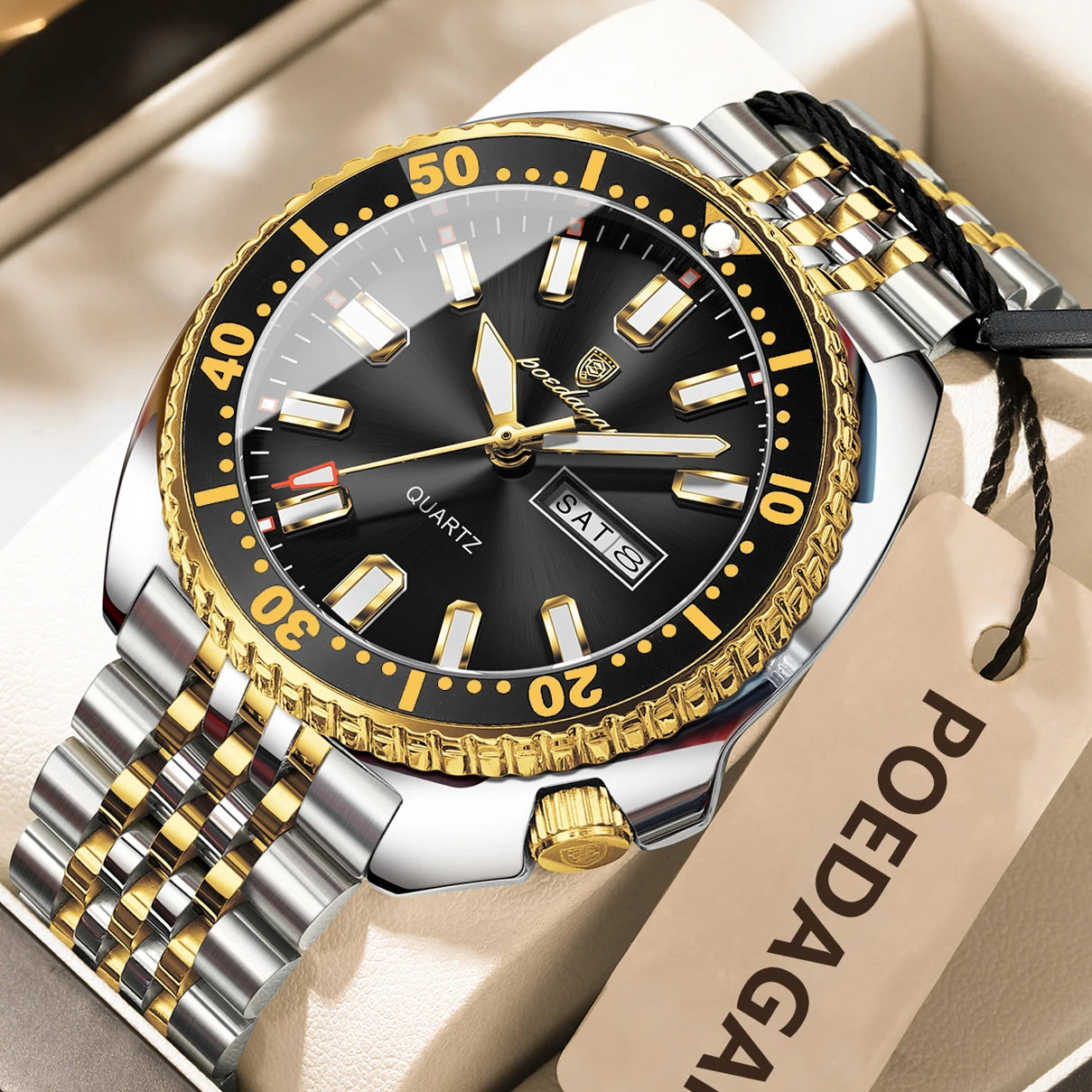 POEDAGAR Business Men Watch