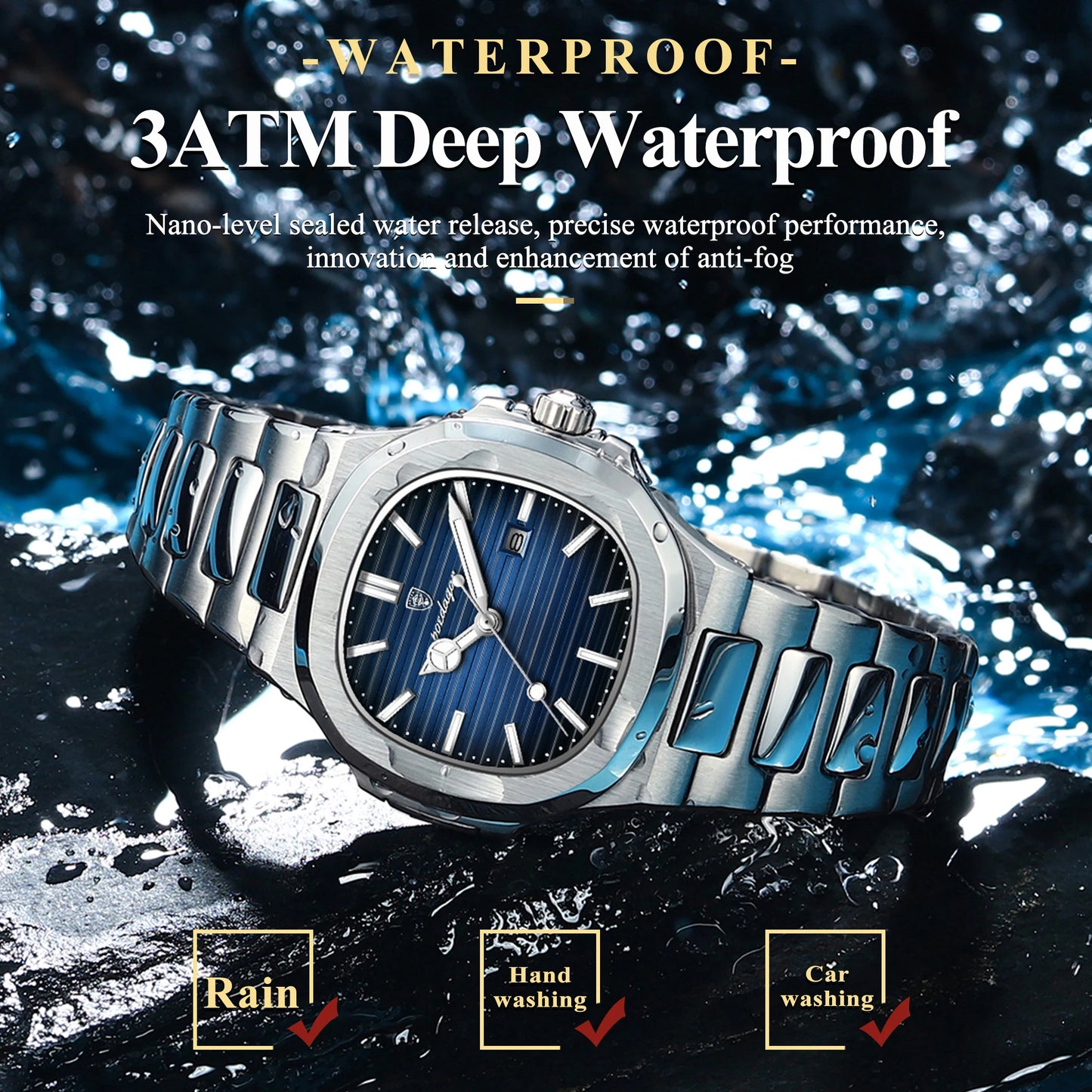 POEDAGAR Luxury Woman’s Quartz Watch