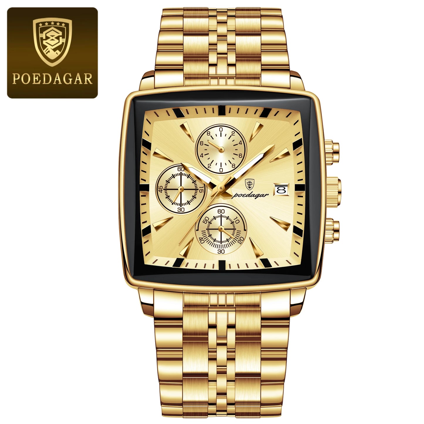 POEDAGAR Fashion Men Watch