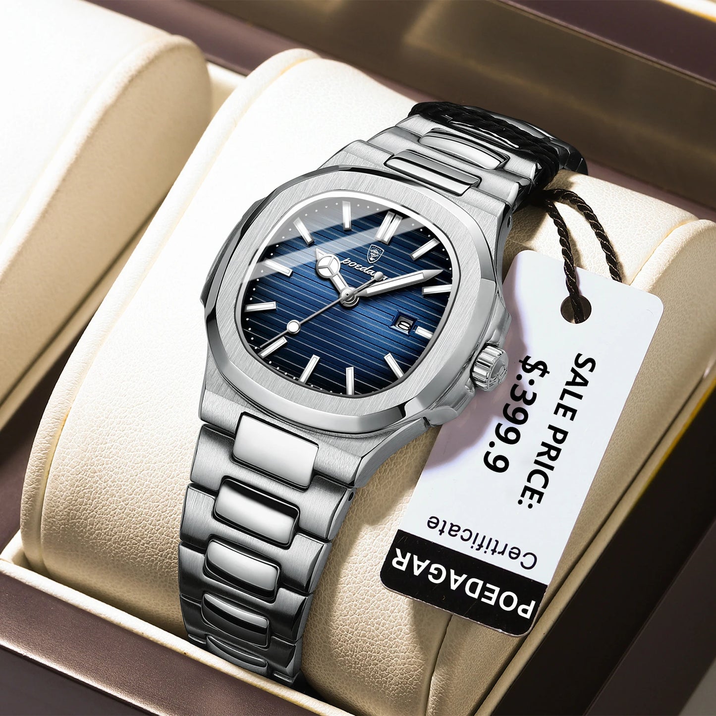 POEDAGAR Luxury Woman’s Quartz Watch
