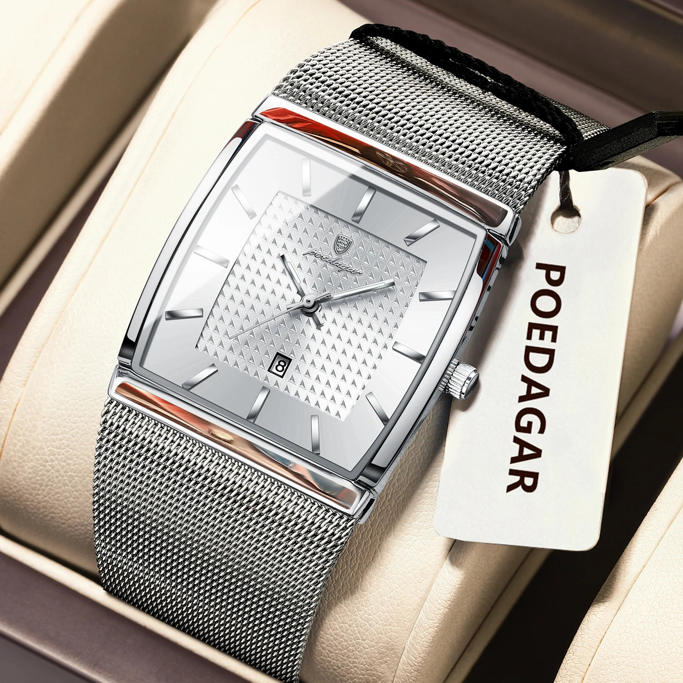 POEDAGAR Luxury Elegant Men's  Watche