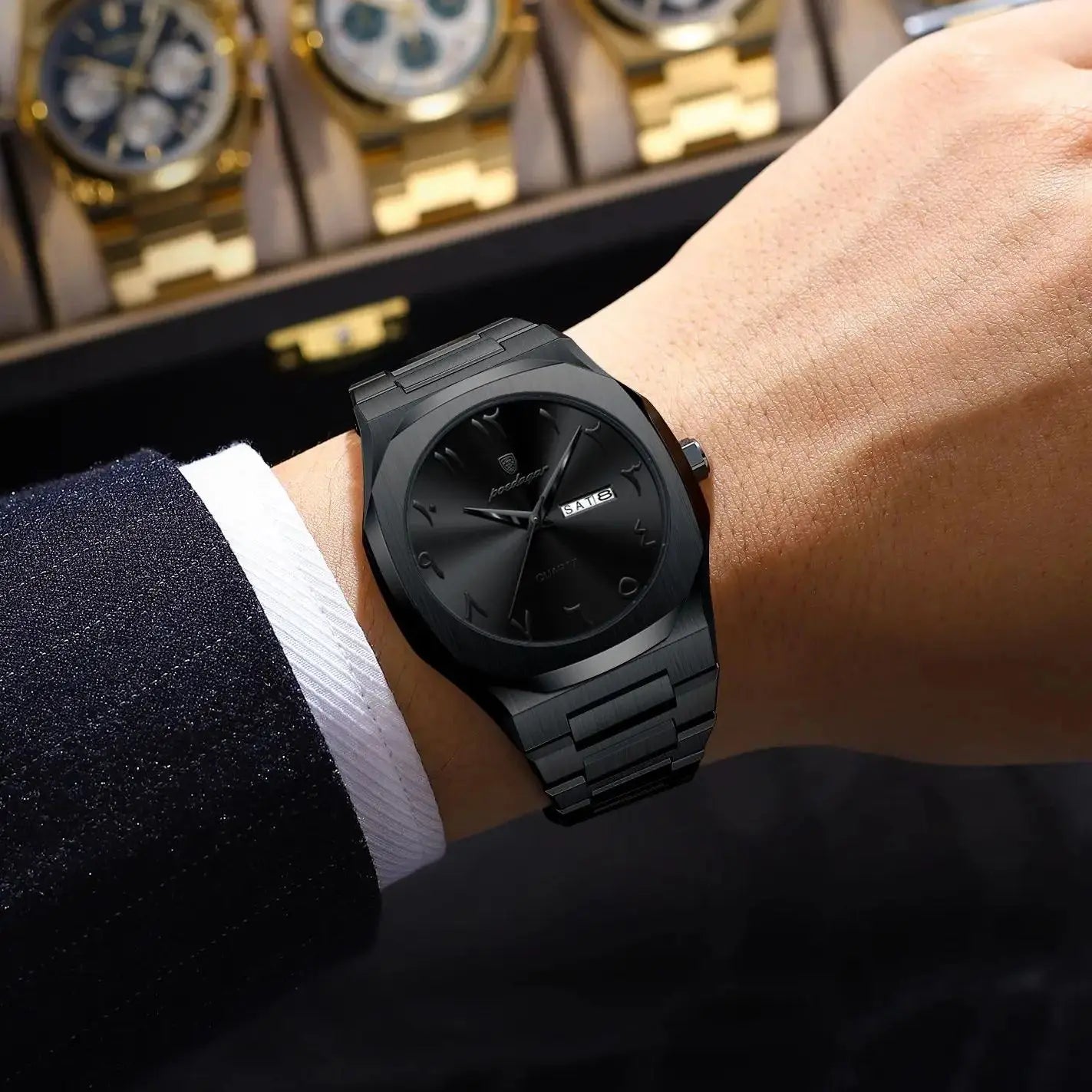 POEDAGAR Military Watch For Men