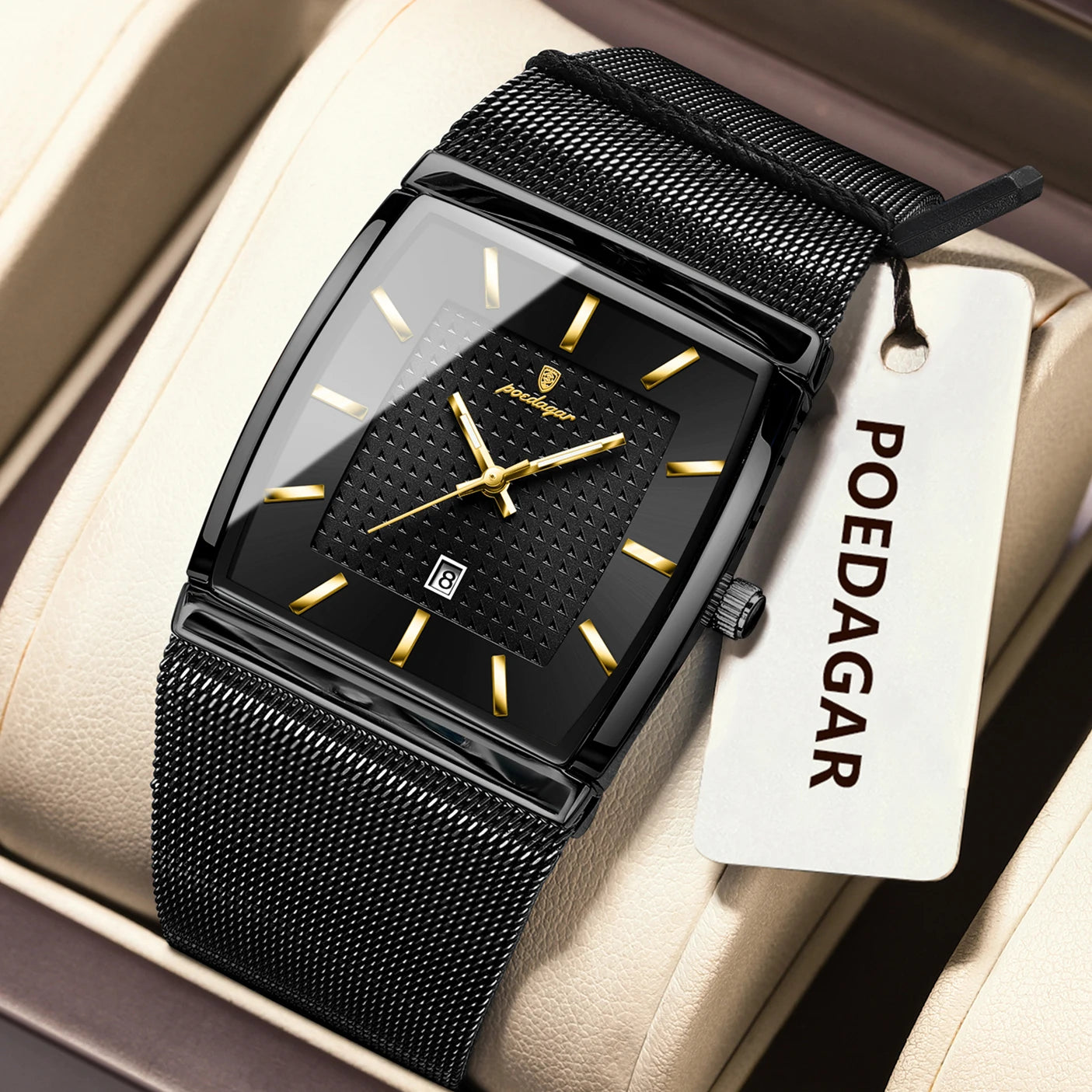 POEDAGAR Luxury Elegant Men's  Watche