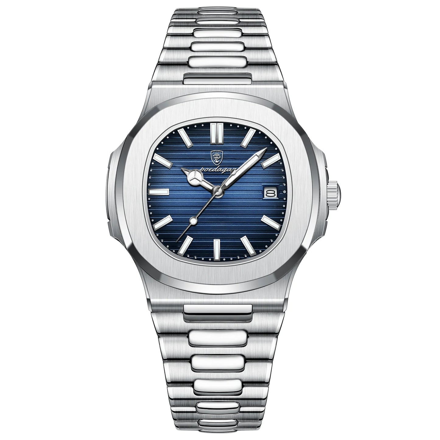POEDAGAR Square Business Men Watch