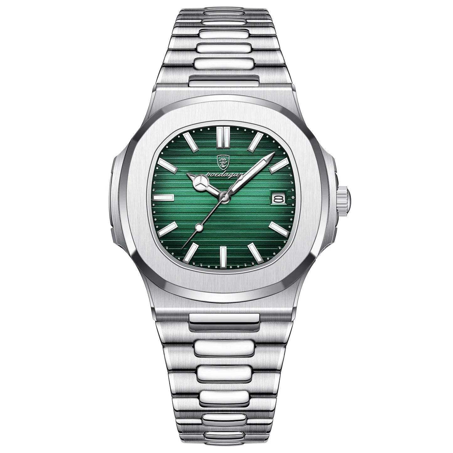 POEDAGAR Square Business Men Watch