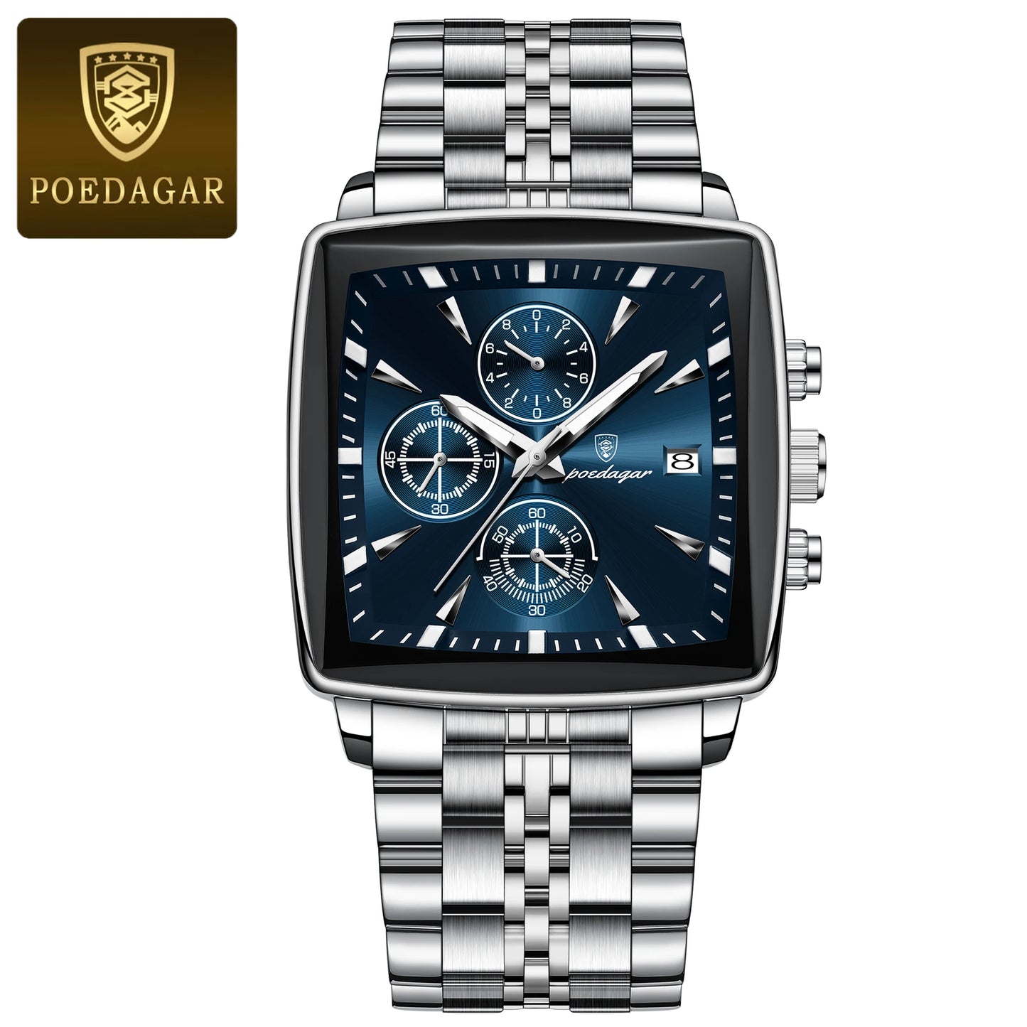 POEDAGAR Fashion Men Watch